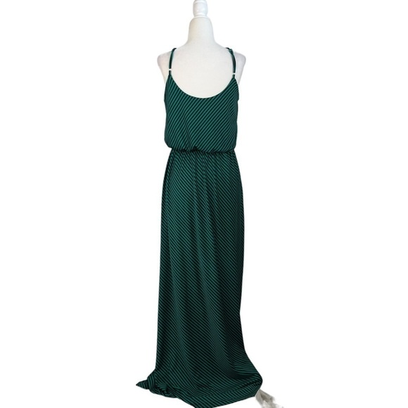 ESPRESSO SPAGHETTI STRAP MAXI‎ DRESS - Picture 4 of 7